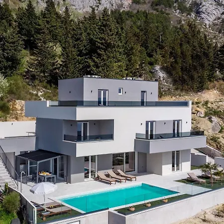 Villa New! Bamm With Heated 36sqm Pool, 5 En-suite Bedrooms And Panoramic Sea Views Tice