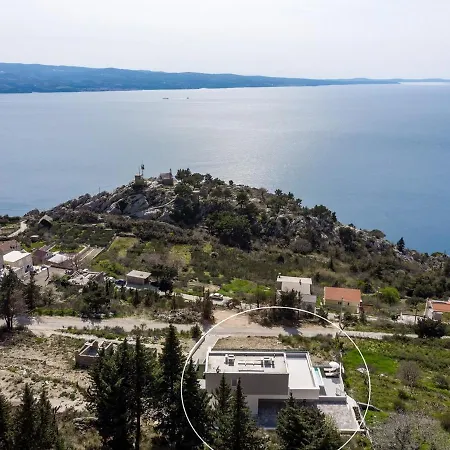 Villa New! Bamm With Heated 36sqm Pool, 5 En-suite Bedrooms And Panoramic Sea Views